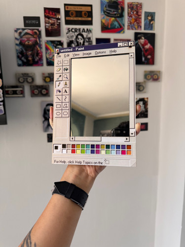 آینه paint کوچیک